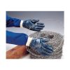 TUFFSAFE CLOTHING PRODUCTS PAMUTKESZTYŰ NITRIL KÉK MÁRTOTT 9 TFF9612760K