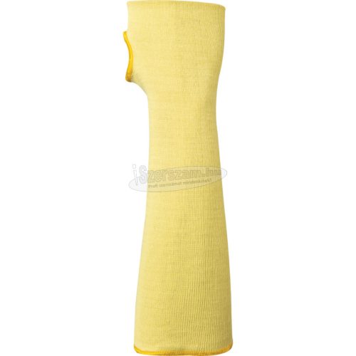 TUFFSAFE CLOTHING PRODUCTS KEVLAR CUT-3 ALKARVÉDŐ 14" HÜVELYKUJJKIVÁGÁSSAL SÁRGA (DB) TFF9614102B