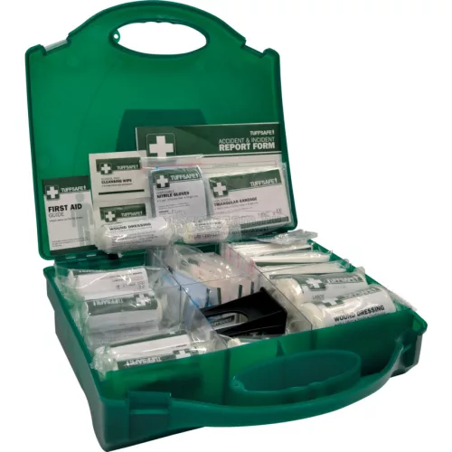 TUFFSAFE CLOTHING PRODUCTS ELSŐSEGÉLYNYÚJTÓ KÉSZLET, 50 SZEMÉLYES TFF9960730K