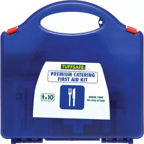TUFFSAFE CLOTHING PRODUCTS UTASELLÁTÓ ELSŐSEGÉLY DOBOZ 10 FŐRE-KICSI TFF9960750K