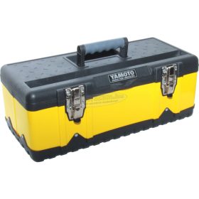 YAMOTO 470X238X178mm SÁRGA FÉMDOBOZ + TÁLCA YMT5931420K