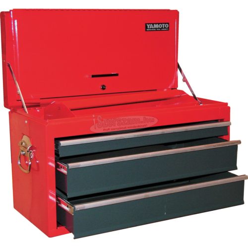YAMOTO 3 FIÓKOS SZERSZÁMOSLÁDA-PIROS YMT5940200K