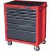 YAMOTO 7 FIÓKOS GÖRGŐS SZERSZÁMSZEKRÉNY-PIROS YMT5940580K