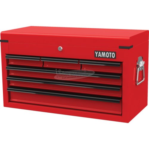 YAMOTO 6 FIÓKOS SZERSZÁMOSLÁDA-PIROS YMT5941500K