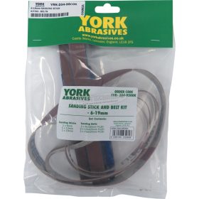   YORK ABRASIVES 6-19mm HAJLÉKONY CSISZOLÓSZALAG BEFOGÓ KÉSZLET YRK2049500K