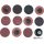 YORK ABRASIVES 14db-OS 75MM-ES QUICK CHANGE CSISZOLÓKORONG KÉSZLET YRK2059600K