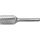 YORK ABRASIVES 8X19mm HENGERES TURBÓMARÓ FORGÁCSTÖRŐ FOGAZÁSSAL YRK2100709K