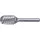YORK ABRASIVES 8X19mm HENGERES GÖMBVÉGŰ TURBÓMARÓ FORGÁCSTÖRŐ FOGAZÁSSAL YRK2101209K