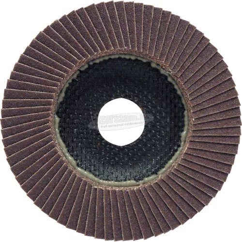 YORK ABRASIVES 115X22mm AL-OX LAMELLÁS CSISZOLÓTÁRCSA ÜVEGSZÁLAS TÁNYÉRON P60 YRK2209530K