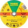 YORK ABRASIVES 230X6X22,23 A30RBF DPC TISZTÍTÓKORONG, T27 YRK2300460K