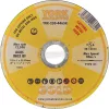 YORK ABRASIVES 125X1X22,23mm A60S INOX BF VÁGÓKORONG YRK2304465K