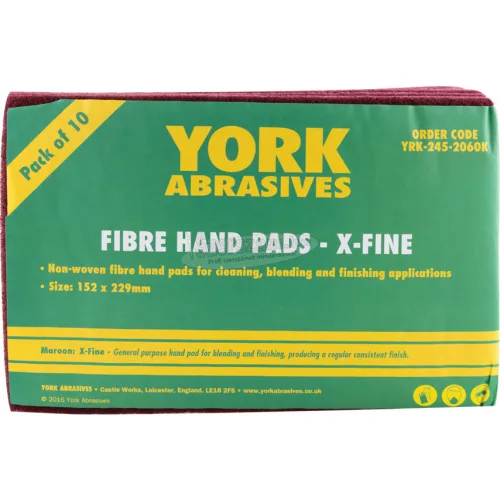 YORK ABRASIVES ROSTALAPÚ KÉZI CSISZOLÓLAPOK-BARNA (10DB/CS) YRK2452060K