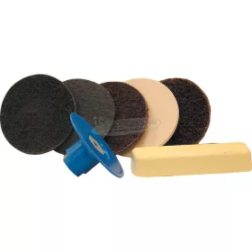   YORK ABRASIVES 75mm FELÜLET ELŐKÉSZÍTŐ TÁRCSA SZÜRKE (ULTRA FINOM) YRK2453640K