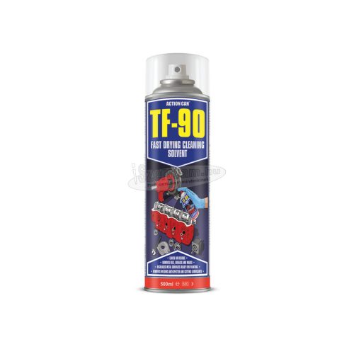 ACTION CAN TF90 GYORSAN SZÁRADÓ AEROSZOLOS TISZTÍTÓ OLDÓSZER 500ML ACN7329200K