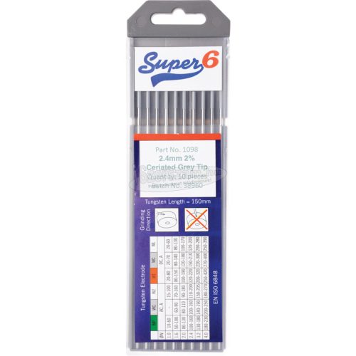 CROMWELL TOOLS 1098 2,4mm 2% CÉRIUMOS SZÜRKE VOLFRÁMELEKTRÓDÁK CTL8891098Z