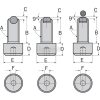 INDEXA FC17 M12X65mm SZORÍTÓ HENGERESFEJŰ CSAVAR GÖMBVÉGŰ IND4252735N