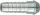 PCL HC5275 1/4" KÚPOS TÖMLŐCSONK PCL2593367W