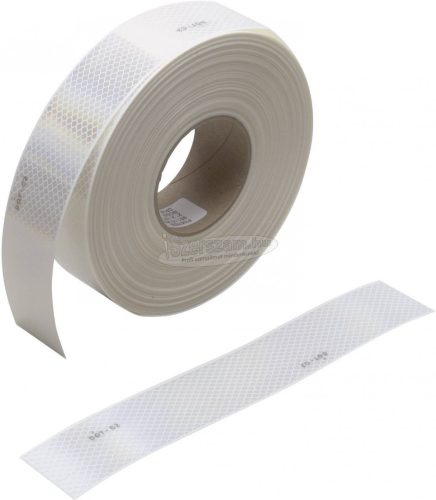 3M Kontúr jelölő fényvisszaverő szalag Fehér 50m x 53.5mm Diamond Grade 983-10 DR-1230-4004-7