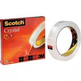   3M Ragasztószalag 66m x 19mm Átlátszó Scotch Crystal Clear 600 1db C6001966