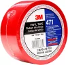 3M PVC ragasztószalag Piros 33m x 50mm 1db 471IW-R50-D