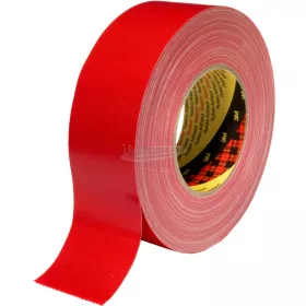 3M Szövet ragasztószalag Piros 50m x 38mm 1db 389R38