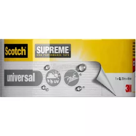   3M Szövet ragasztószalag Fehér 25m x 48mm 1db 4101 29044825W