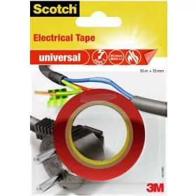   3M Szigetelőszalag Scotch Piros 10m x 15mm 1db universal 4401RED