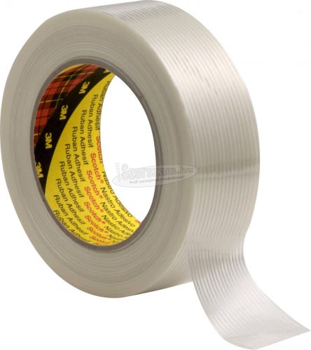 3M 8956 587750 Filament ragasztószalag Scotch Átlátszó 50mx19mm 1db 587750