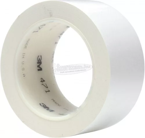 3M PVC ragasztószalag Fehér 33m x 50mm 1db 471W50