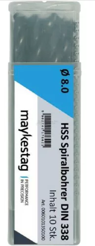 Alpen HSS csigafúró 6.9mm/109mm DIN 338 10db 60100690100