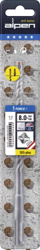Alpen Kalapácsfúró 4élű 10mm/310mm SDS-Plus 1db