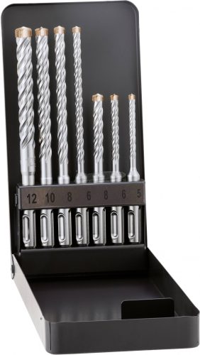 Alpen Betonfúró készlet 7 részes 5-12mm 4élű SDS+ FORCExKM7 0080500007100