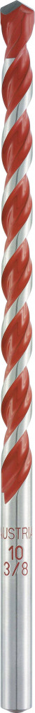 Alpen MultiCut Keményfém Többcélú/Univerzális fúró 12mm/220mm hengeres 1db 72901200100