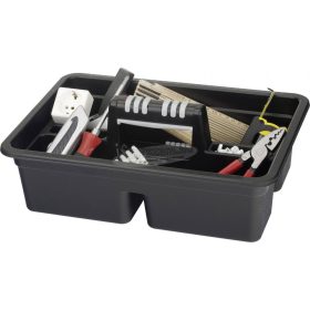   Alutec Szerszámos doboz 385x140x275 mm Antracit Magnus Tray Soft 1092401190