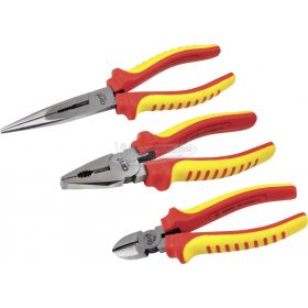   AVIT Villanyszerelő Fogó készlet 3 részes 1000V DIN EN 60900 AV06051