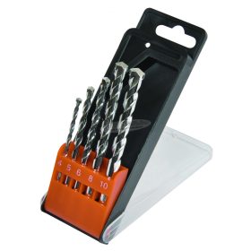   AVIT AV08010 Keményfém Kőzetfúró készlet 5 részes 4/5/6/8/10mm hengeres 1 készlet AV08010