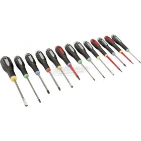  BAHCO ERGO csavarhúzó készlet, 13 részes Lapos/Phillips/Pozidriv/TORX BE-9875