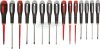 BAHCO ERGO csavarhúzó készlet 15 részes Lapos/Phillips/Pozidriv/TORX BE-9877