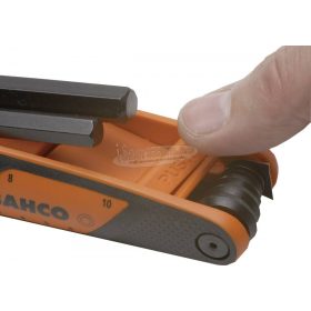   BAHCO Hatszögkulcs készlet 2,5-10mm, behajtható, 7 részes BE-9777B