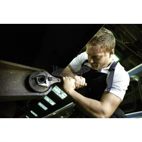   BAHCO Barnított felületű állítható kulcs, nagy pofanyílással 9033