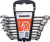 BAHCO Csillag-villáskulcs Rozsdamentes acélból SS metrikus, 8-19mm 9 részes készlet SS002-9-2