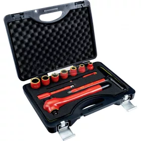   BAHCO 1/2" Szerszámkészlet, szigetelt VDE 1000V, 11 részes 7811DMV