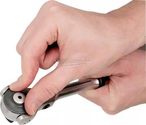 BAHCO 3/8" Csuklósfejű racsnis hajtószár, 223mm 8120-3/8