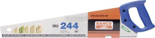 BAHCO Kézifűrész közepes és vastag fa vágáshoz, 550mm, TPI=7/8 244-22-U7/8-HP
