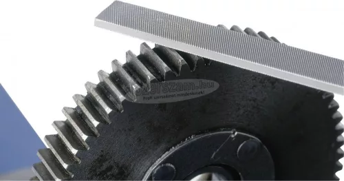 BAHCO Lapos reszelő, nyelezett, 250x25x5,5mm, 310g, fog/cm: 12, vágat: 2 1-100-10-2-2