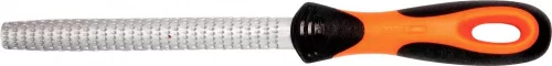 BAHCO Félkerek ráspoly, nyelezett, DURVA, 200x21x8mm, 205g 6-342-08-1-2