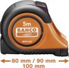 BAHCO Mérőszalag metrikus, mágneses, 5m MTB-5-25-M