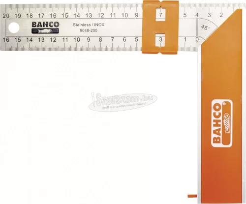 BAHCO Asztalos derékszög, 400mm, 320g 9048-400