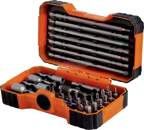 BAHCO Színnel jelölt Bit készlet, 35 részes PH+PZ+T+HEX 59/S35BC