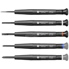   BERNSTEIN Csavarhúzó készlet SL1-SL3+PH00-PH000 5 részes 4-380-A